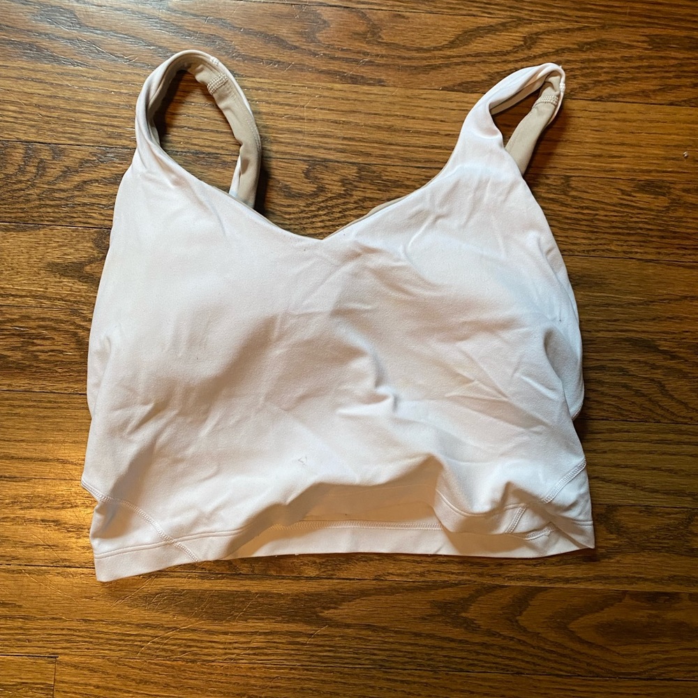 White lululemon align tank
